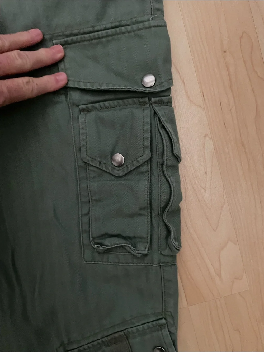 Urban Outfitters Men's BDG Olive Khaki Cargo Pants Size 34